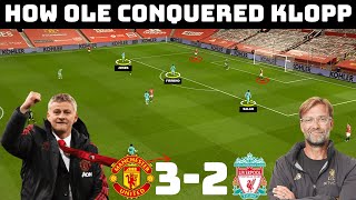 Tactical Analysis Manchester United 3  2 Liverpool  Oles Adaptations Win The Day [upl. by Annor]