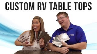 Custom RV Table Tops  RecPro [upl. by Nobel966]