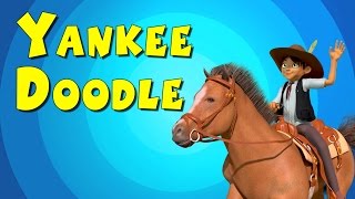 Yankee Doodle  3D Animation  Nursery Rhyme Song  KidsOne [upl. by Alyson826]