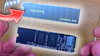 UNBOXING ADATA SSD LEGEND 800 PCle Gen4 x4 M2 2280 1TB en Español [upl. by Eceinej320]