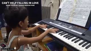 Cant Help Falling In Love Piano Cover [upl. by Sinegra]