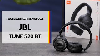 Słuchawki bezprzewodowe JBL Tune 520 BT – dane techniczne – RTV EURO AGD [upl. by Neirbo911]