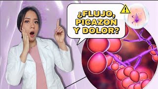 FLUJO Blanco Picazón y Dolor 😱 CANDIDIASIS VGINAL🦠 [upl. by Leirud463]