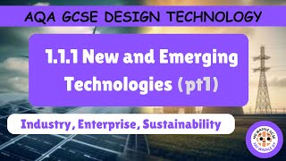 AQA GCSE DT  111 Industry Enterprise and Sustainability [upl. by Idnib]