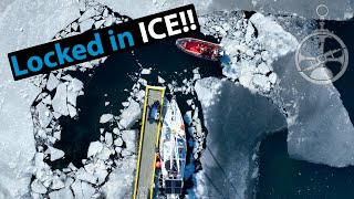 Our Sailboat is frozen in the ice serious temperature drop  Report 13 [upl. by Elatsyrc789]