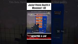 Jacket Potato Health amp Movement 60 bgmi pubg 35 update [upl. by Nerine]