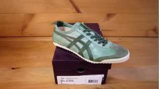 Onitsuka Tiger Mexico 66 Deluxe Nippon Made Green [upl. by Murdocca]