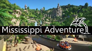 Mississippi Adventure Planet Coaster Darkride [upl. by Airdni453]