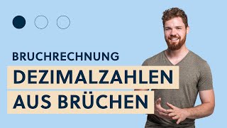 Einfach Brüche in Dezimalzahlen umformen [upl. by Atiluj57]