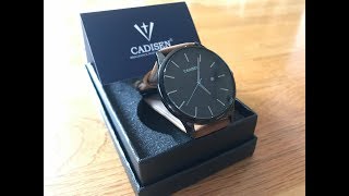 Unboxing Cadisen watch Review [upl. by Pineda308]