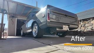 71 C10 exhaust swap Spintech 6000 [upl. by Ahsienal]