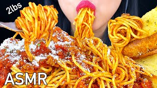 ASMR Spaghetti Feast Challenge 2LBS Yummy Eating Sounds NO TALKING  ASMR Phan [upl. by Ramsdell]