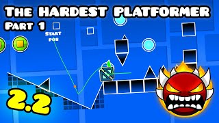 🔴Making the HARDEST PLATFORMER LEVEL🔴 Pt1 [upl. by Bogie]