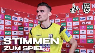 KOEULM  Die Stimmen zum Auswärtsspiel in Köln [upl. by Ramaj]