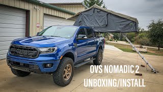 Overland Vehicle Systems Nomadic 2  Unboxing and Setup on a 2020 Ford Ranger [upl. by Dnalyram821]