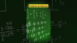 Invitación al video PRODUCTO DE MATRICES Ejercicio 6  shorts [upl. by Etak]