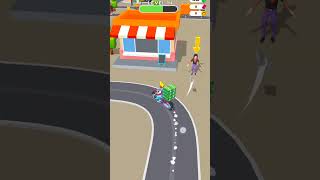 Paper Delivery Boy Level 14 ternding games paperboy [upl. by Yesak]