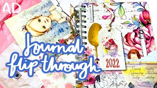 Daphnes Diary 2022 Journal Flip Through 🌸✨ AD [upl. by Andrei]