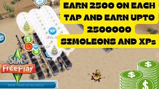 Sims freeplay cheats  Earn 100000 Simoleons and lifestyle points from cake farm [upl. by Oile]