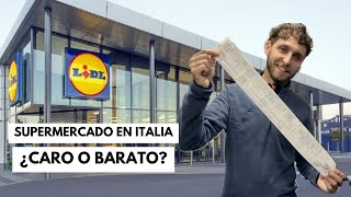 Así es un SUPERMERCADO en ITALIA 🇮🇹  ¿Cuánto cuesta llenar el changuito🛒 [upl. by Liagaba]