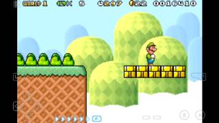 My Boy Emulator 1522 for Android  Super Mario Advance 4 720p HD  Nintendo GBA [upl. by Carley708]