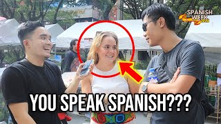 Two Filipinos speak Fluent Spanish at the Streets of Makati 🇪🇸 [upl. by Deloris]