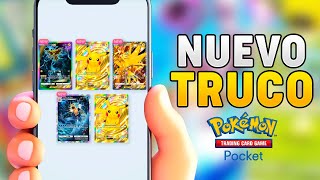 NUEVO TRUCO para CARTAS RARAS en Pokémon TCG Pocket [upl. by Witkin532]