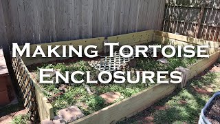 How to Make Outdoor Tortoise Enclosures [upl. by Enyawal]