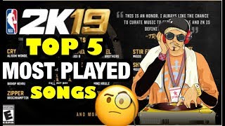 NBA 2k19 BEST SOUND TRACK  TOP 5 BEST SONGS [upl. by Dorian951]