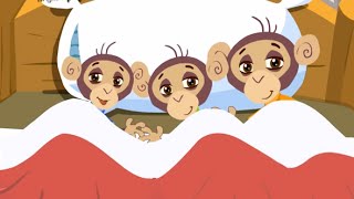 Three in the Bed  English Songs for Babies [upl. by Nissie680]