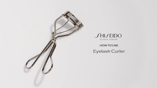 How To Use Eyelash Curler  Shiseido [upl. by Jonette]