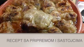 Recept DOMAĆE SARME  DOMAĆA SARMA od kiselog kupusa [upl. by Latsyrc278]