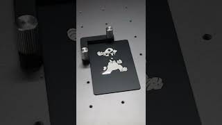 Just because I can  DoubleJumpVideoGames Logo Laser Engraving [upl. by Hilaria]