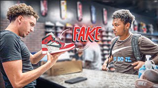 He Tried Selling Fake Jordans [upl. by Auoz]