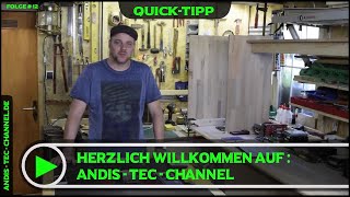 12 Quick Tipp  Schleifpapier [upl. by Eduard]