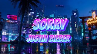 Sorry Justin Bieber Lyrics [upl. by Notlad]