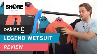 CSkins LEGEND Wetsuit Review shorecouk [upl. by Anawahs774]