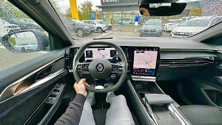 Renault Espace ETech 2024 Test Drive POV [upl. by Ainalem]