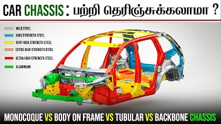 Inilah Perbedaan Dan Plus Minus Sasis UnibodyMonocoque Vs Body On FrameLadder Frame Pada Kendaraan [upl. by Aihsenot]