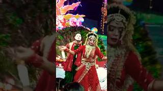 Radha Krishna Jhanki Status Video❤️shorts radhakrishnaradheradhe krishna kirtandance youtube [upl. by Charie154]