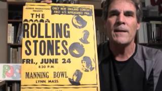 Rolling Stones Concert Poster 1966 Manning Bowl Lynn MA [upl. by Odnomyar627]