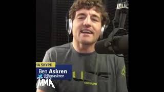 Ben Askren IS under Kamaru Usmans skin before UFC235 on ESPN Marty from Nebraska [upl. by Gerstein592]