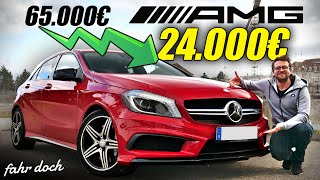 MercedesBenz A45 AMG W176  PowerSchnäppchen oder Groschengrab Gebrauchtwagencheck  Fahr doch [upl. by Aym128]