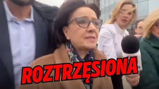 ELŻBIETA WITEK POBITA Jest PILNY APEL JEST ROZTRZĘSIONA [upl. by Yrac487]