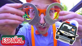 Carros de Policía para Niños con Blippi Español  Videos Educativos para Niños [upl. by Eiramanad501]