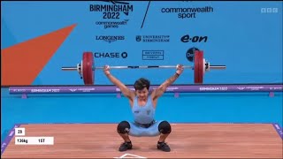 2022 Commonwealth Games Weightlifting M 67 KG [upl. by Nnylrahc520]