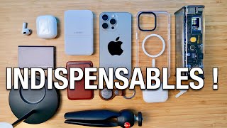 iPhone 15 et 15 Pro  les INDISPENSABLES Accessoires [upl. by Cutter]