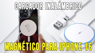 ¿Vale la pena Cargador Inalámbrico Magnético 15W Apple MagSafe para iPhone 1615141312 Pro Max [upl. by Adnamas574]