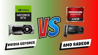 NVIDIA GeForce vs AMD Radeon  Which Graphics Card is Right for You [upl. by Genaro]