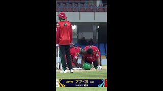 Azam Khans FRIGHTENING wicket 🫣 [upl. by Eliezer193]